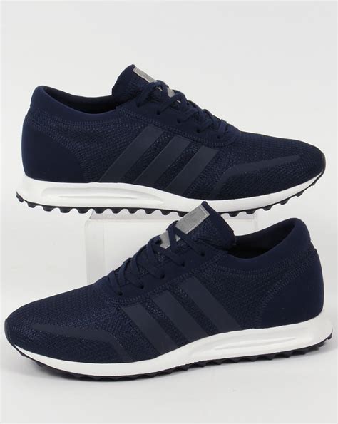 adidas navy blue sneakers|navy blue Adidas shoes men.